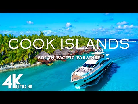 4K] COOK ISLANDS 🇨🇰 – The Islands of Turquoise Dreams 🌊 Relaxing Deep House Chill