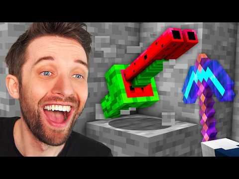 MINECRAFT, aber JEDER DROP ist eine NEUE WAFFE!