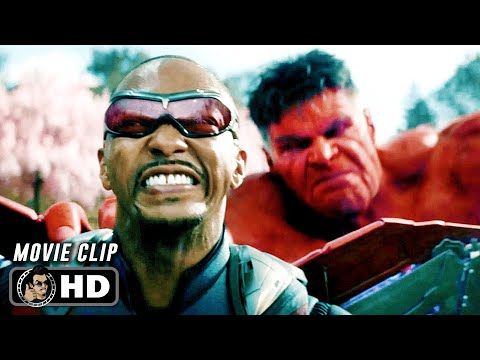 Red Hulk Vs Sam Wilson - Final Fight Scene | CAPTAIN AMERICA: BRAVE NEW WORLD (2025) Movie CLIP HD