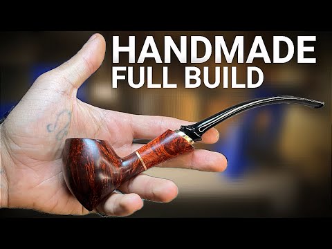 Making a Handmade Churchwarden Pipe Step by Step