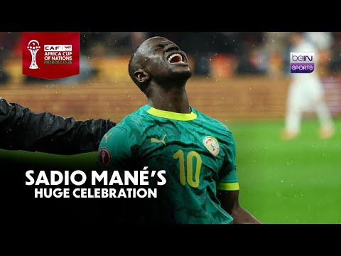 Senegal vs Morocco | Sadio Mané celebrates in a big way | AFCON 2025