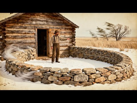 Neighbors Mocked When He Built A Wind Scoop Wall By His Door — Until It Stopped The Cold Drafts