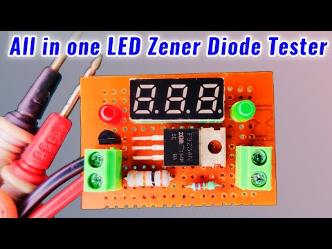 All in one LED Zener Diode components Tester