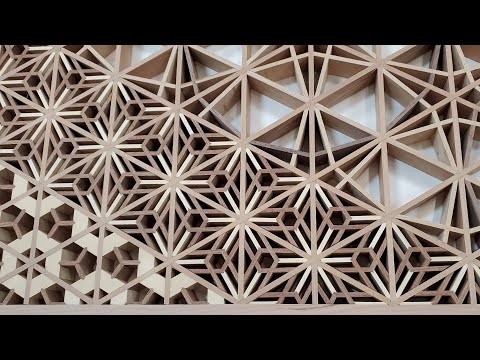 Taeho's Kumiko Club Part 7 - Kiku (Chrysanthemum) pattern & finishing up Sakura (Cherry Blossom)