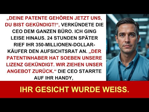 Die CEO sagte: „Du bist gefeuert!“ – ich zerstörte ihren 350-Millionen-Dollar-Deal.