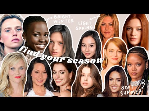 COMPLETE 12 SEASONS COLOR ANALYSIS / Find your true colors *WELL EXPLAINED