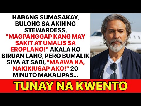“Magkunwaring May Sakit At Tumakas!” Bulong Ng Tagapagsilbi Sa Eroplano Habang Siya’y Sumakay…