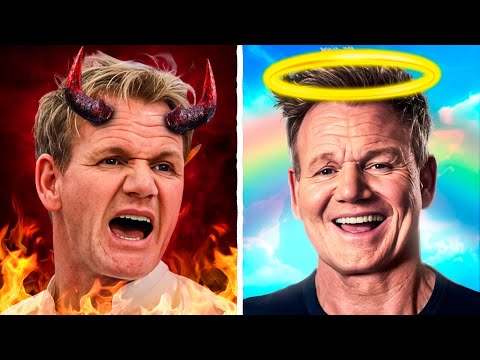 Meanest VS Nicest Gordon Ramsay Moments in Hell's Kitchen