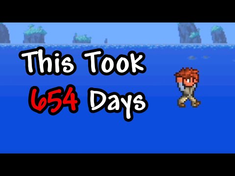 How I Beat Terraria from a COMPLETELY EMPTY World