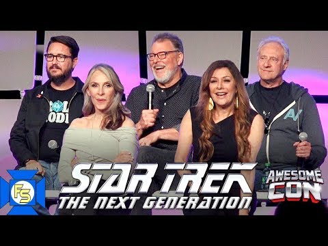 STAR TREK The Next Generation Panel – Awesome Con 2019