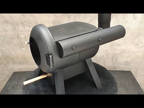 How to make a modern heating stove that millions of people do not know