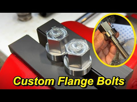 Hardtail Vise Prototype Flange Bolts, CNC Machine Updates- SNS 383