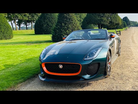 Jaguar Project 7 road trip special part 1. A tour round Hampton Court Concours & then on to France