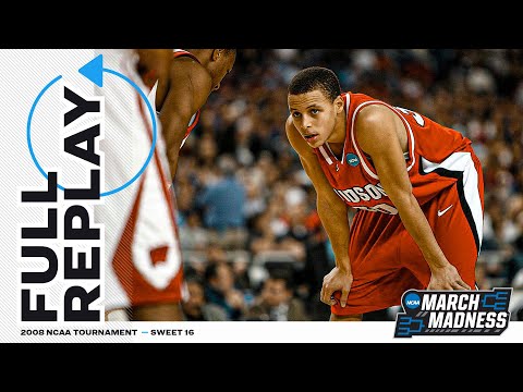 Davidson vs. Wisconsin: 2008 NCAA men's Sweet 16 | FULL REPLAY