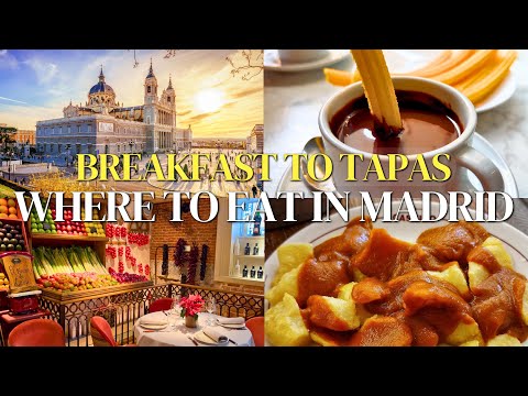 Best Places to Eat in Madrid: Breakfast, Brunch, Lunch & Dinner Guide! 🍽️🇪🇸