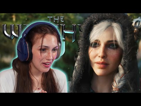(finally) REACTING TO THE WITCHER IV (4) REVEAL TRAILER + TECH DEMO!