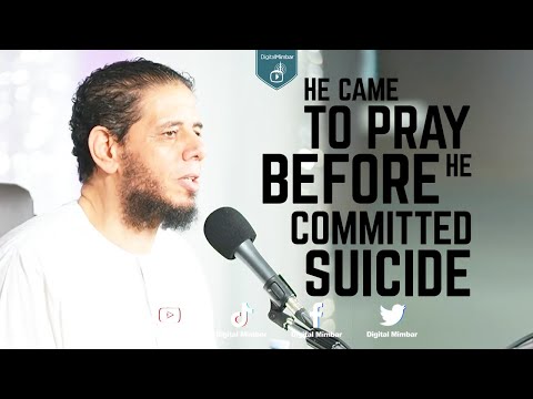 He came to pray before he committed suicide - Dr Reda Bedeir