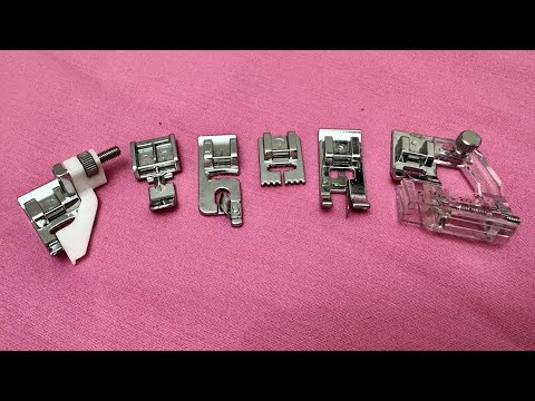 6 Presser Feet You MUST Know!✅ Once You Learn Their Functions, You’ll Thank Me!