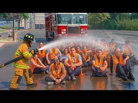 When Firefighters Get Blocked By IDIOTS!