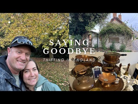 We’re leaving - thrifting at Car Boots in England & visiting my ancestral land / Cottage - Reselling