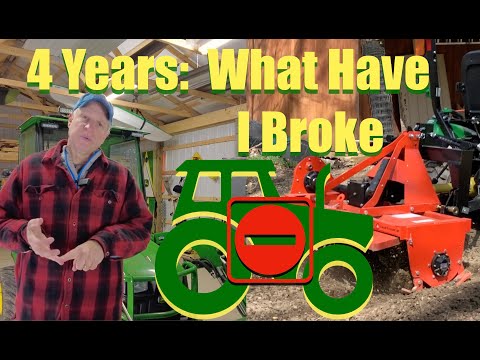 John Deere 1025R:  After 4 Years, What Has Broken