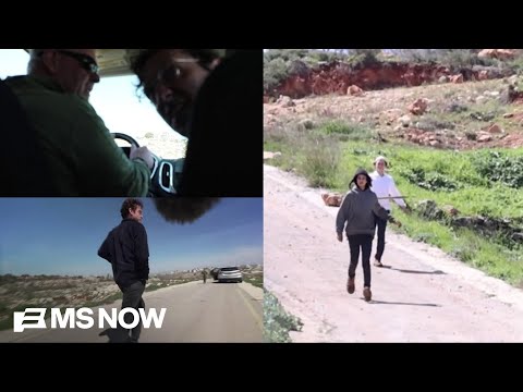 MS NOW reporter chased by Israeli settlers while reporting on West Bank violence