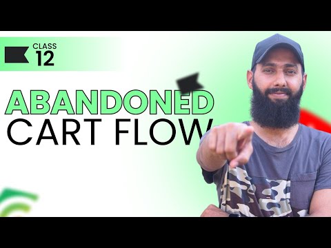 12th Class | Abandon Cart Flow | Email Marketing course for newbies | In Urdu | In Hindi | Ali Raza