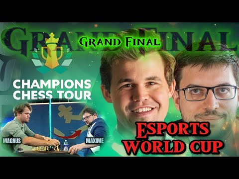 Grand Final!!! Magnus Vs Maxime Vachier-Lagrave || world Cup Grand Chess Tour Esports
