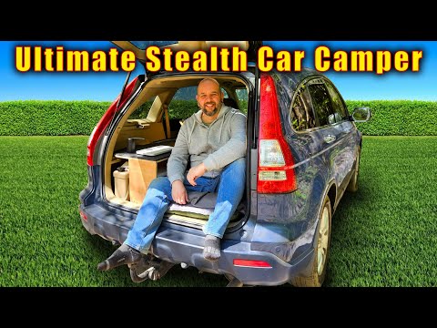 Stealth Car Camper tour - Running Water - Power