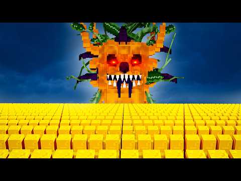 10,000 Villagers VS Mutant Pumpkin