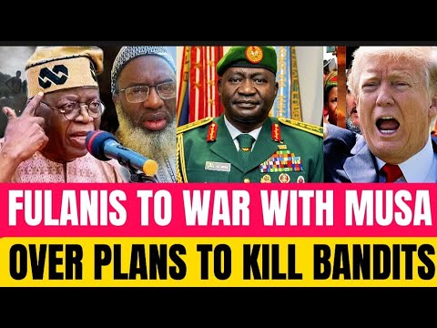 Breaking News: Fulani Elites Challenge Ex CDS Musa, Dares Him To K!ll Any Bändits (Terrørists)