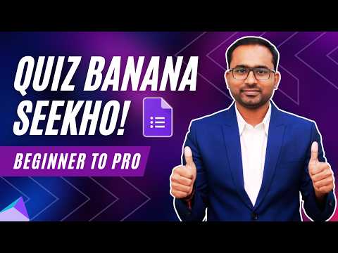 How to Make a Quiz on Google Forms Like a Pro! 🎓 Google Forms Quiz Tutorial 📝
