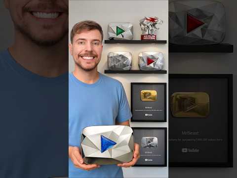 Every YouTube Play Button I Have