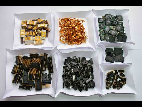 ЗОЛОТО ИЗ 5 ВИДОВ МАТЕРИАЛОВ! КАКОЙ ДОХОД? КАКИЕ РАСХОДЫ НА ХИМИЮ?