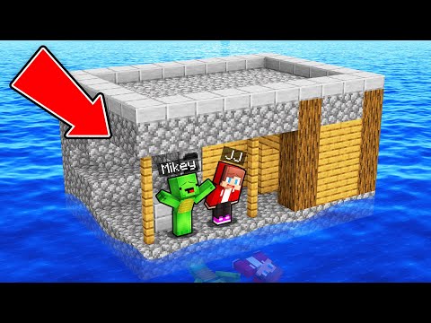 How Did JJ and Mikey END UP in THE OCEAN? - Minecraft Maizen