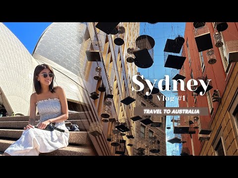 雪梨我來了！🇦🇺南半球的空氣真的好新鮮🍃開箱北雪梨美利通公寓式酒店︱月神公園、港灣大橋日落🌉雪梨歌劇院、皇家植物園、市中心閒晃、肥胖Betty's Burger︱澳洲Vlog︱30後的女子下班人生