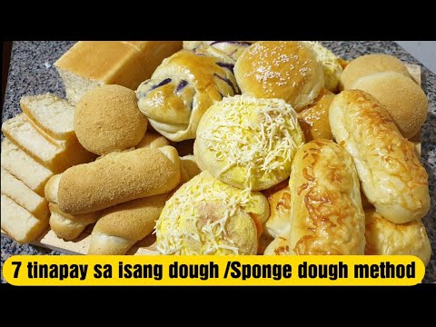 7 kind of Bread in one Dough | Multi purpose dough using Sponge Dough Method | step by step |