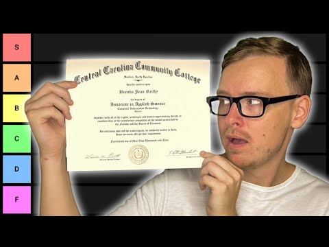 Associate Degree Tier List (Associate Majors RANKED)