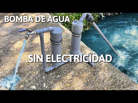 Bomba de Agua Casera Sin Electricidad