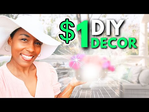 Create Spring Decor on a Budget | DIY Home Updates (Dollar Tree Edition)