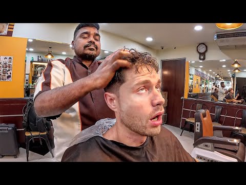 Head massage sends me to another dimension 🚀👁️