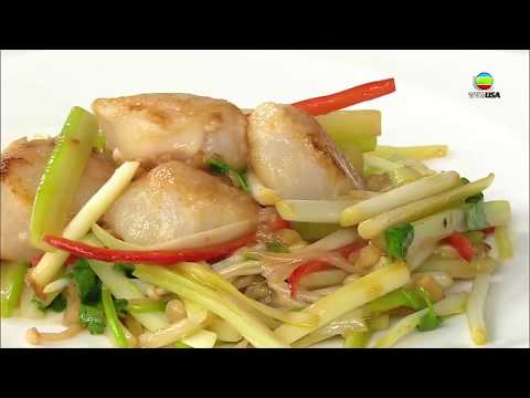 雜菜炒帶子 - 睇片學煮餸