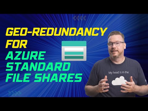 Geo-Redundancy for Azure Standard File Shares