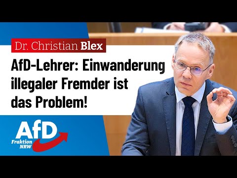 AfD-Lehrer redet Klartext! – Dr. Christian Blex (AfD)