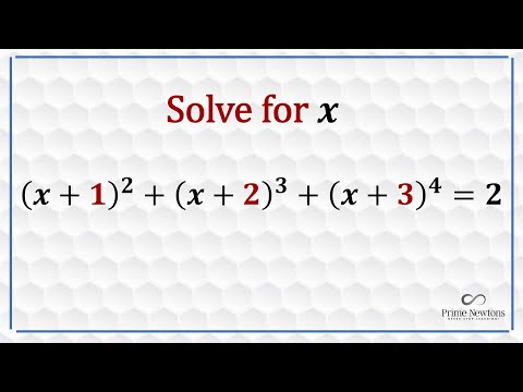 Solving a Quartic Equation