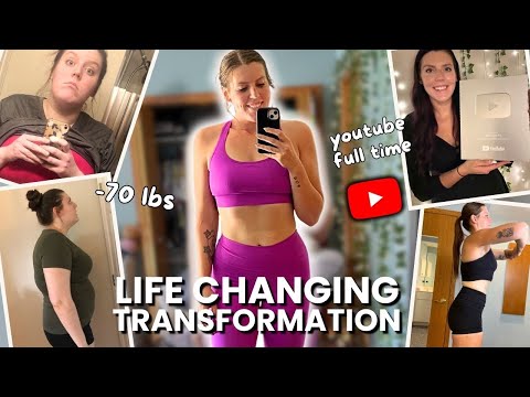 I Completely Changed My Life in 1 Year, You Can Too | 70 lb Weight Loss + Full-Time YouTube Journey