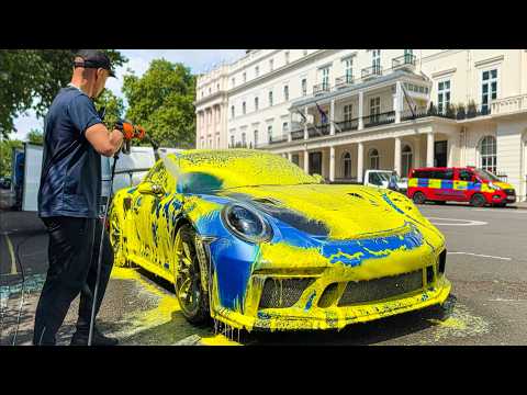 I Cleaned a DIRTY Supercar!