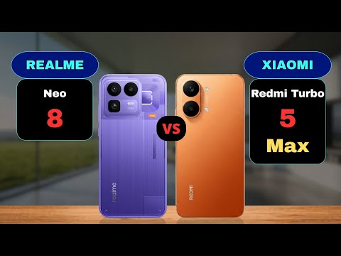 Realme Neo 8 vs Redmi Turbo 5 Max (Snapdragon 8 Gen 5 vs Dimensity 9500s) Comparison