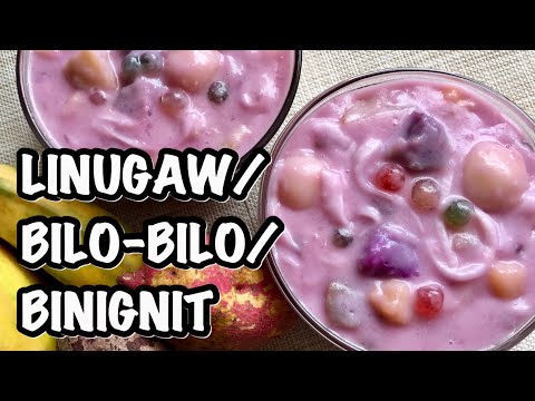 How to cook Linugaw/ Bilo-bilo/ Binignit