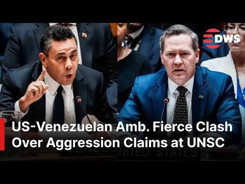 HEATED CLASH: US and Venezuelan Ambassadors Fierce Clash at UNSC Over Aggression Allegations | AC1E